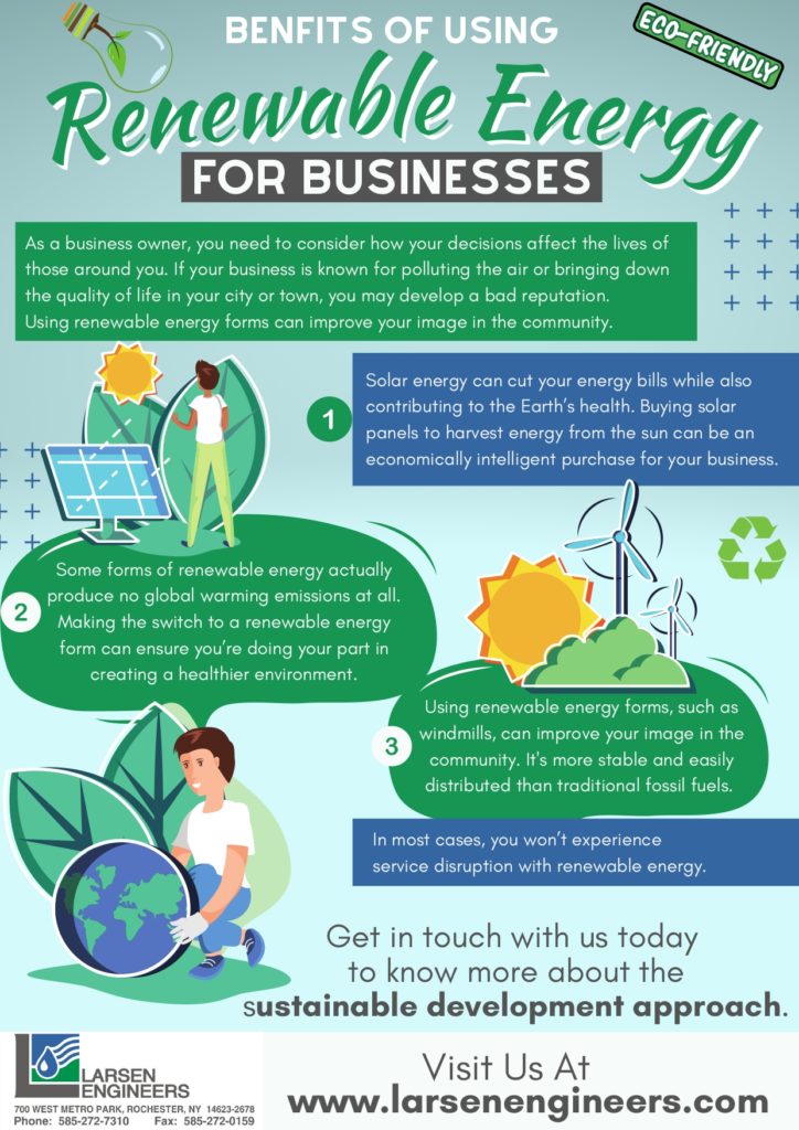 Benefits of using renewable energy for businesses