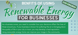 Benefits of using renewable energy for businesses